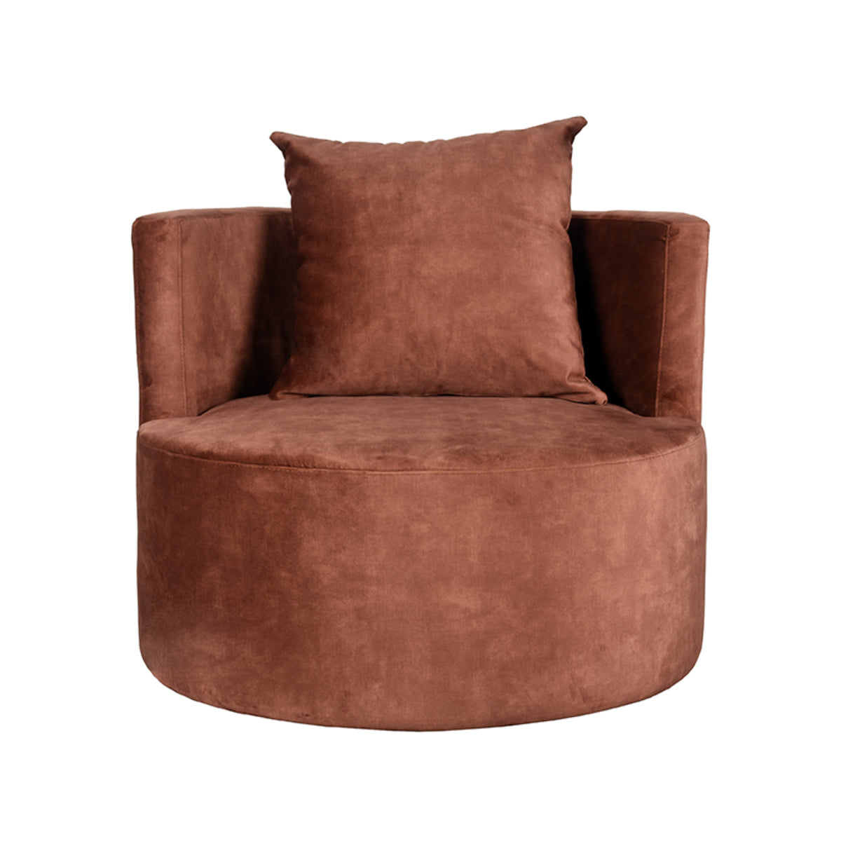 LABEL51 Fauteuil Evy - Velours - 90 cm